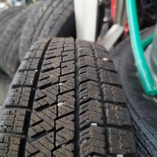 4本セット155/65R14 ダイハツ純正ホイール＋スタッドレスタイヤ 