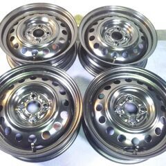 【新車】ニッサン純正 ノート E13【富山】日産純正 ノート純正 スチール 鉄 ホイール 15インチ 4本 15×5.5J