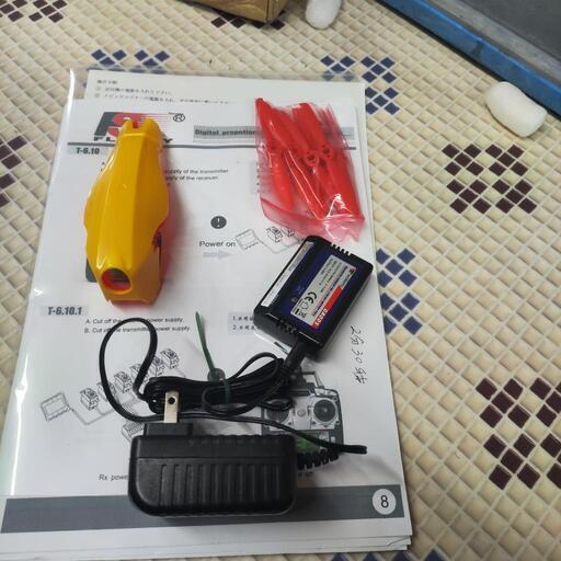 ドローン レーサー機 ブラシレス プロポ バッテリー付き FS-T6