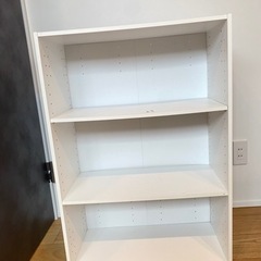 白い棚の中古が安い 激安で譲ります 無料であげます ジモティー