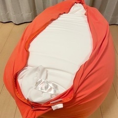 yogibo オレンジビーズクッション M109171477オンライン ショ