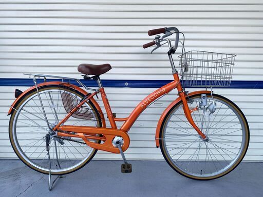 リサイクル自転車(2210-038)　ファミリーサイクル ２６インチ