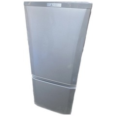 2017年製? 三菱電機 MITSUBISHI ELECTRIC MR-P15C-S [冷蔵庫 （146L・右開き） 2ドア ピュアシルバー](1109c)