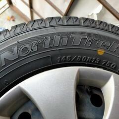 ほぼ新品スタッドレス4本ホイール付き ハスラー