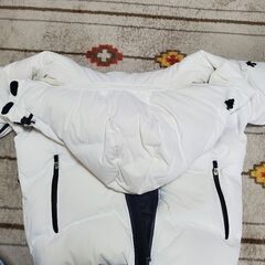 水沢ダウン　ホワイト　Lサイズ　DAT-3970