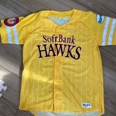 ソフトバンク　HAWKS ユニフォーム　メンズ　L