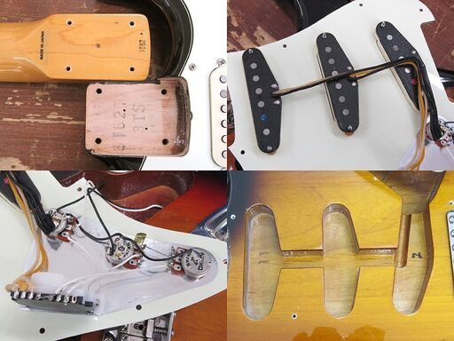Fender Japan フェンダージャパン ストラトキャスター エレキギター ST62-TX USA製テキサススペシャルPU搭載モデル 2013年製 中古品 動作確認済み