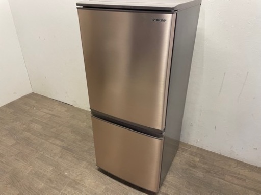 111301 シャープ2ドア冷蔵庫 2018年製