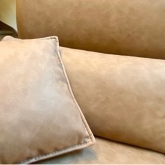 （さらに値下げしました！）【ほぼ未使用！】左カウチソファCozyカフェ！