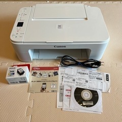 【値下げ】キャノン　インクジェットプリンタ　TS3330 カラー...