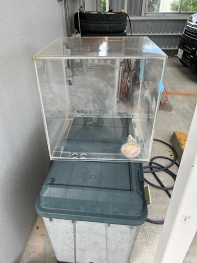 アクリル45×45×45水槽　6000円