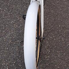 RAINBOW ビーチクルーザー【Feeling of deck】白色 24インチ