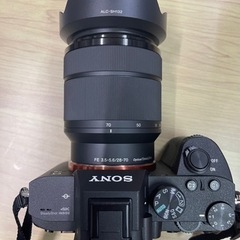 美品】SONY α7III ILCE-7M3 ボディ ミラーレス一眼カメラ SEL2870 FE 