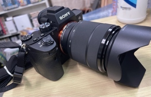 【美品】SONY α7III ILCE-7M3 ボディ ミラーレス一眼カメラ SEL2870 FE 3.5-5.6 28-70 OSS レンズ付き ショット数978