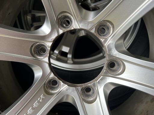 取引終了】GOODYEARスタッドレス＋KEELERホイール 265/70R16 95プラド  