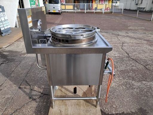 タニコー 茹で麺器 TU-1ND 都市ガス「中古良品」2021年式