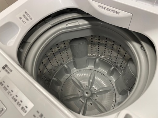 ID:G60374881 洗濯機 7K パナソニック 18年式 ※サビ、塗装補修有