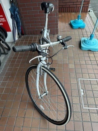 700c 軽量アルミフレーム 6speed ホワイト