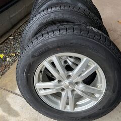 【取引終了】DUNLOP WINTERMAXX SJ8  215/70R16  DUNLOPホイールDUFACT 16x6.5J 4本