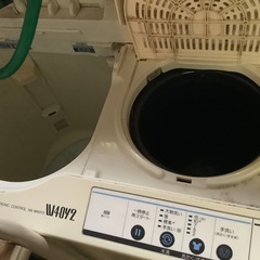 ナショナル2層式洗濯機　NA-W40Y2 + 3000円分の図書...