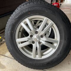 【取引終了】DUNLOP WINTERMAXX SJ8  215/70R16  DUNLOPホイールDUFACT 16x6.5J 4本