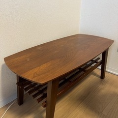 【差し上げます】木製ローテーブル