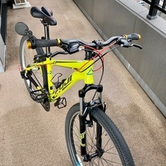 終了)ハードテイルマウンテンバイク Fuji Nevada 26”1.9V パテッドアロイ(アルミ)軽量フレーム(2018購入2017モデル) 新品部品への交換多数