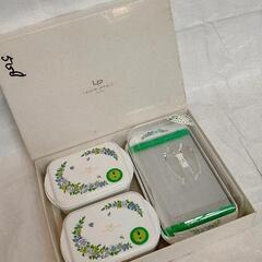 1113-068 【食器】保存容器 解凍プレートセット