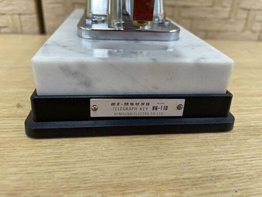 【ハイモンド HK-710 大理石電鍵】 HIMOUND ハイモンド HH-710モールス信号 ハイモンド HK-710 大理石電鍵