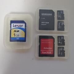 【ネット決済・配送可】SanDisk Micro SDカード４枚...