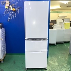 ⭐️MITSUBISHI⭐️冷凍冷蔵庫 2014年370L自動製氷 大阪市近郊配送無料