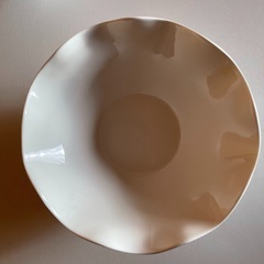 白の深皿　２枚　２０cm
