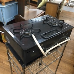 S749 ガスコンロ [2口/右強火] IC-S87BM-1R [約60cm /都市ガス12・13A /右強火]⭐動作確認済 ⭐クリーニング済 