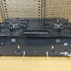 LPガス ガステーブル 2021年製 幅56cm IC-S37DX-L リンナイ 水無片面