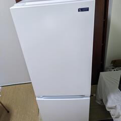 【ネット決済・配送可】156L ヤマダ 冷凍冷蔵庫 2019年製...