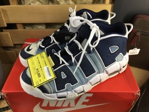 NIKE AIR MORE UPTEMPO96 デニム 28.5cm