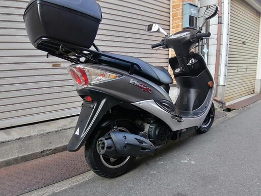 ◎セル始動♪KYMCO V-LINK125 SR 収納たくさん！