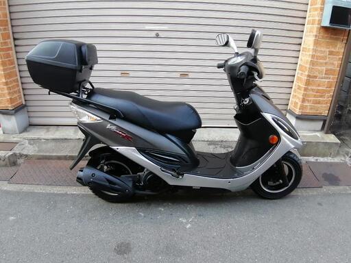 ◎セル始動♪KYMCO V-LINK125 SR 収納たくさん！