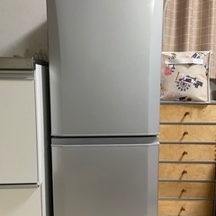 (値下げ)冷蔵庫、三菱、146L(冷蔵100L、冷凍46L)、2...