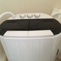 二層式洗濯機 小型 2022年製