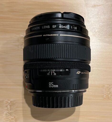 【11/19まで】Canon純正 EF85 f1.8 USM フルサイズ対応（落下防止レンズキャップ付き）