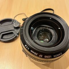 【11/19まで】Canon純正 EF28 f1.8 USM フルサイズ対応（落下防止レンズキャップ付き） - 安城市