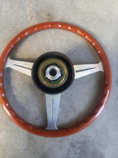 当時物 NARDI ウッド ステアリング 38Φ 当時。ナルディウッド38パイ、 当時物？ NARDI ウッド ステアリング