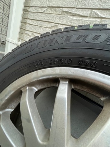 最終値下げ】 節約 スタッドレス タイヤ ホイール 215/60R16 シャラン  