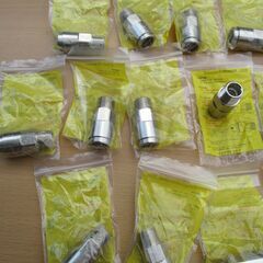 ☆日立金属 HITACHI　片ネジソケット プッシュインパクト継手接続要領 LIA　10A21・R SD LPガス用◆16個セット・ひょうたん印