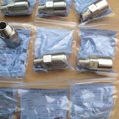 ☆日立金属 HITACHI 片ネジソケット プッシュインパクト継手接続要領 LIA 15A21・P PV 都市ガス用◆12個セット・ひょうたん印