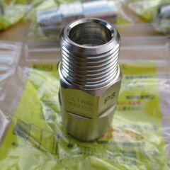 ☆日立金属 HITACHI 片ネジソケット プッシュインパクト継手接続要領 LIA 10A21・O P8 LPガス用◆10個セット・ひょうたん印