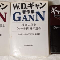 WDギャン著作集 ２冊 と ギャン理論解説の３冊セット