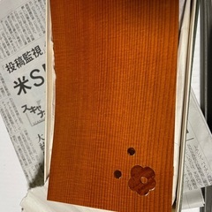 秋田杉のカトラリー　5枚セット