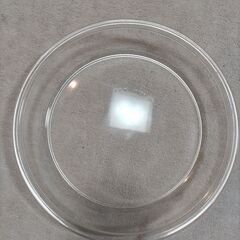 パイレックスの耐熱ガラス皿（浅め）